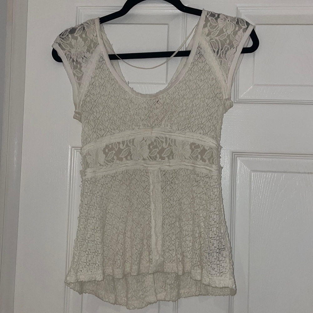 Free People lace tunic